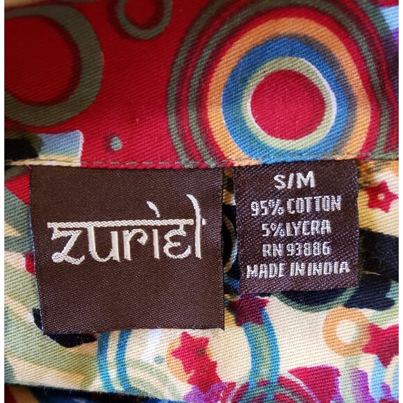 Zuriel size S/M button up colorful jacket - Picture 5 of 5
